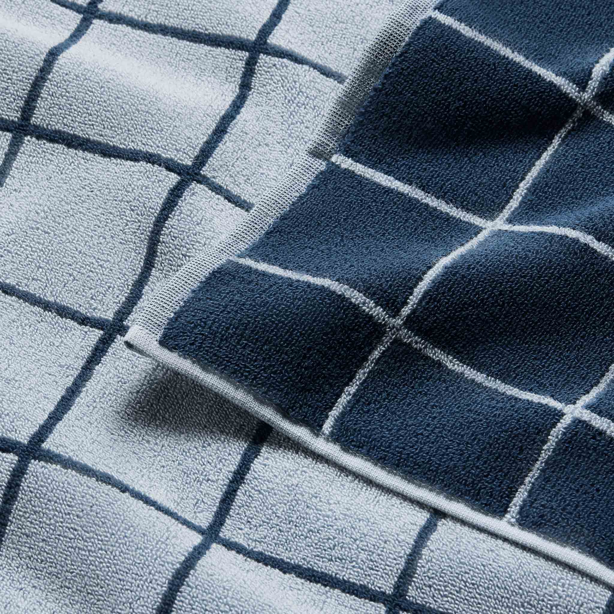 Windowpane Bath Towels